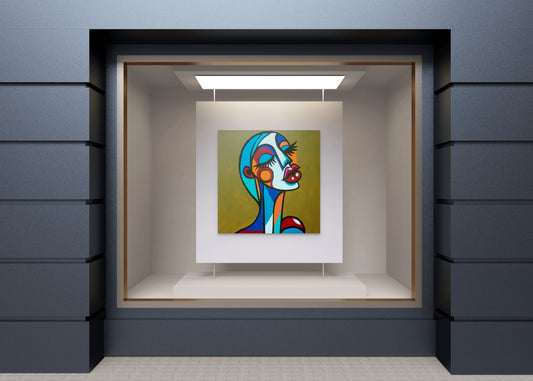 Pamela - Original 24 x 24 Acrylic on Canvas