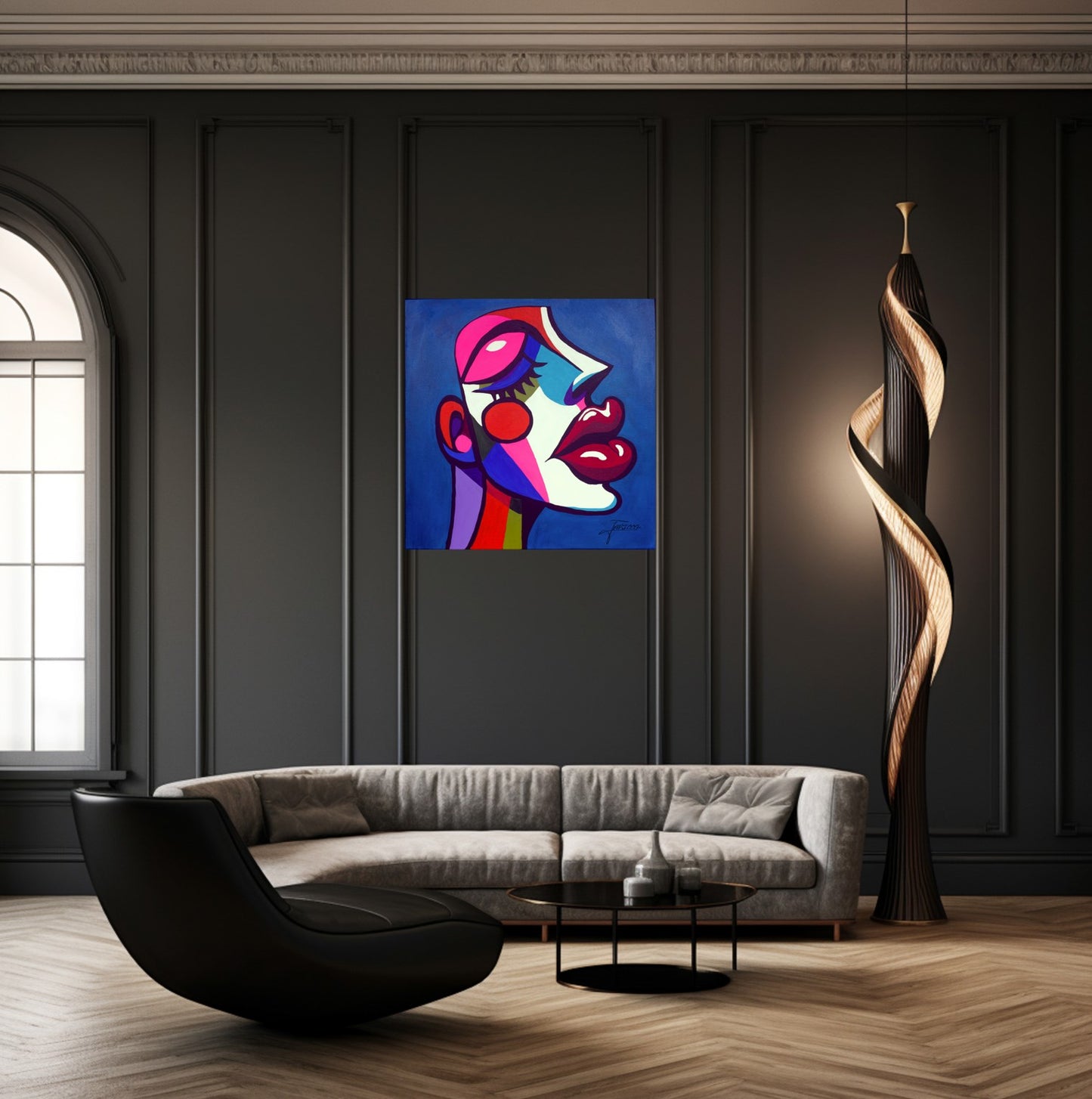 Ellen- Original 20x20 Acrylic on Canvas