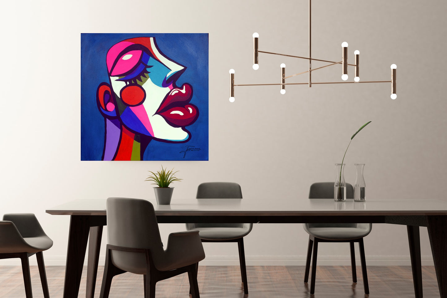 Ellen- Original 20x20 Acrylic on Canvas