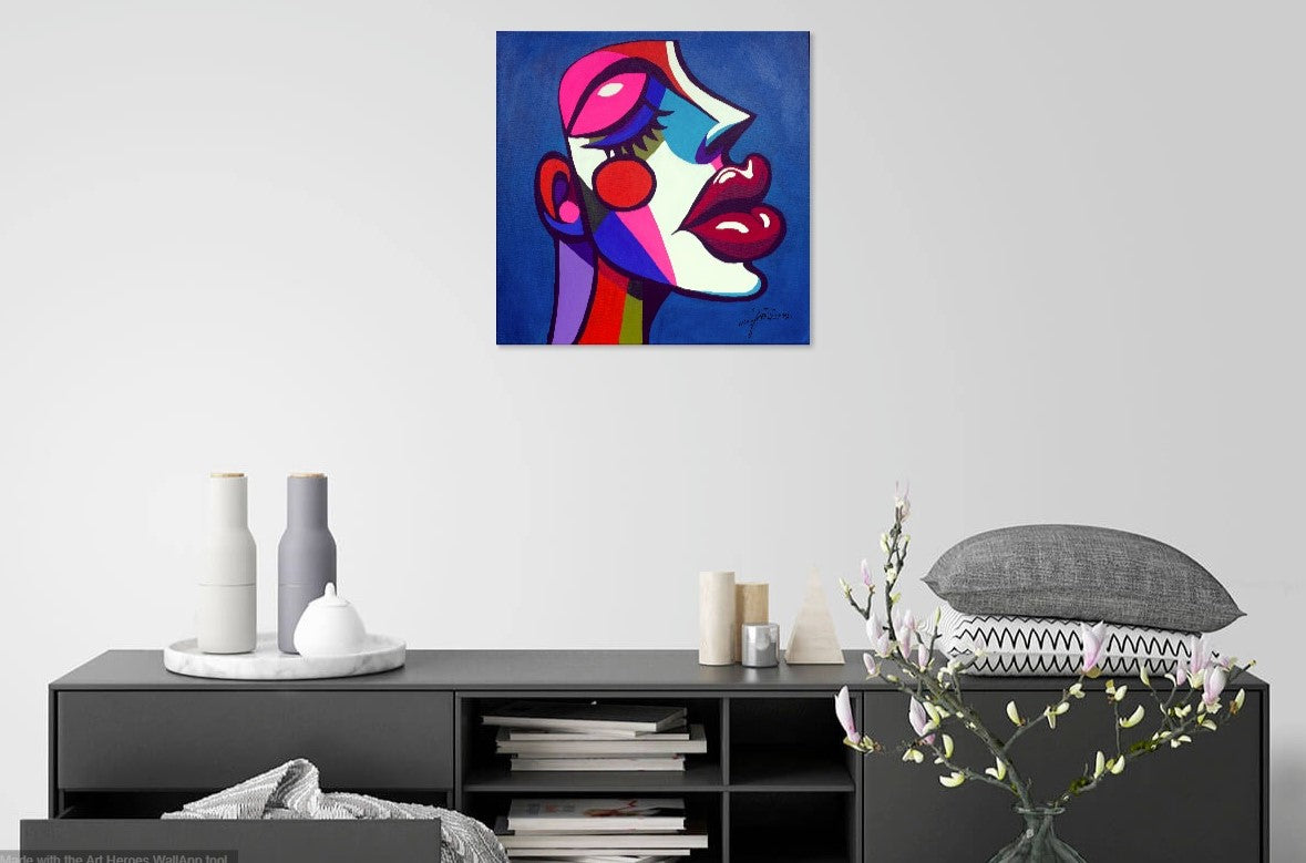 Ellen- Original 20x20 Acrylic on Canvas