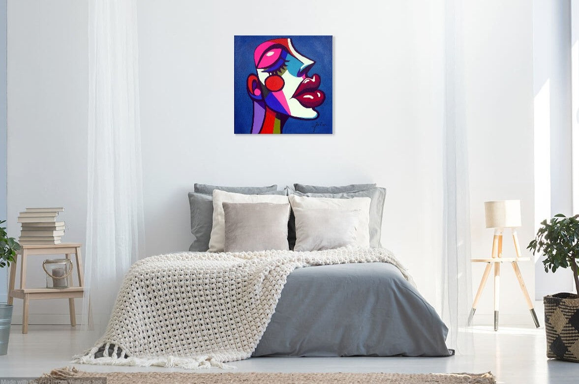 Ellen- Original 20x20 Acrylic on Canvas