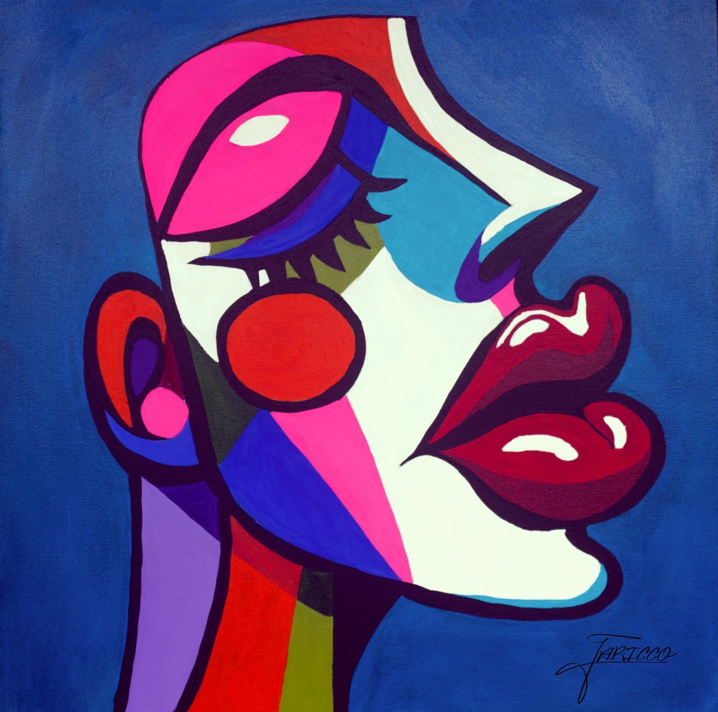 Ellen- Original 20x20 Acrylic on Canvas