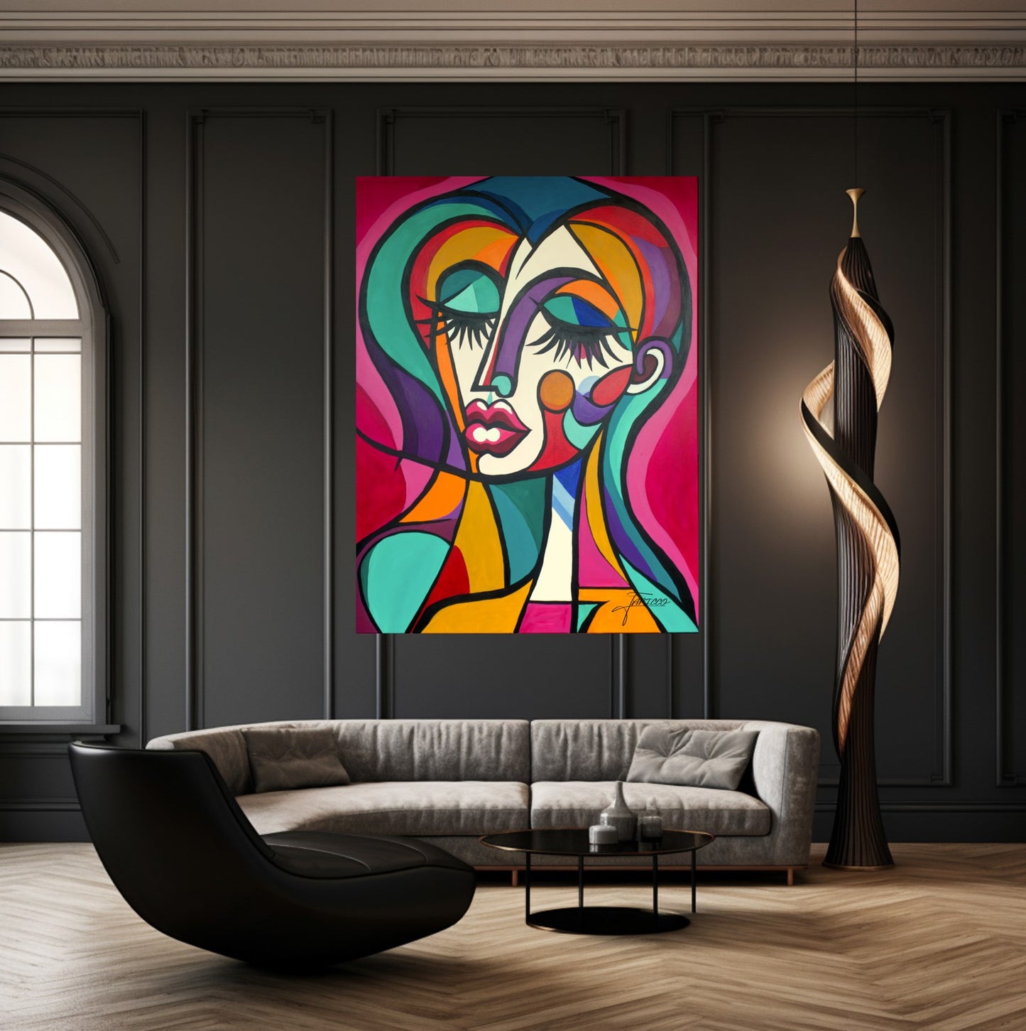 Erin- Original 36x48 Acrylic on Canvas