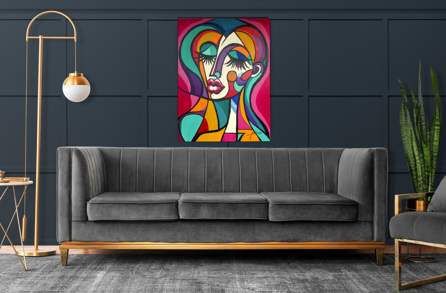 Erin- Original 36x48 Acrylic on Canvas