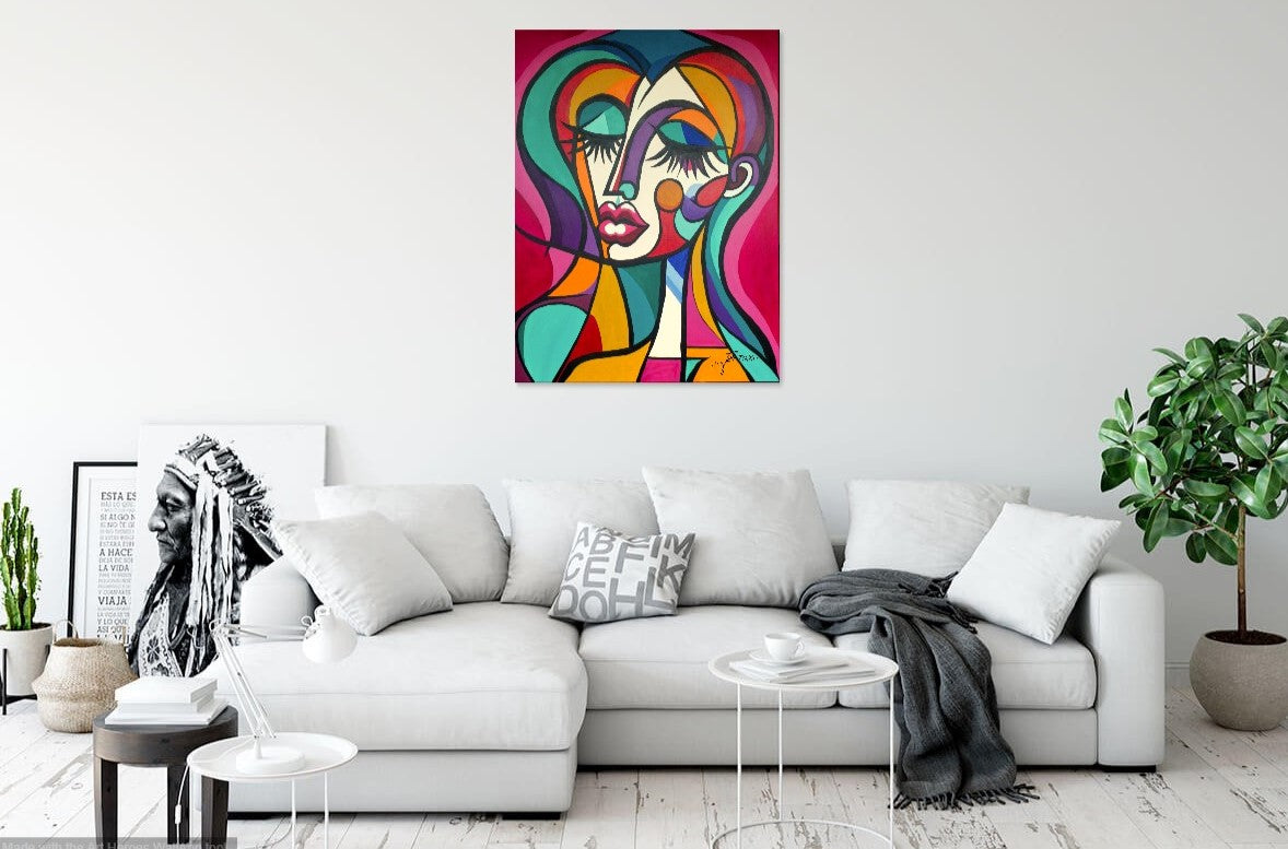 Erin- Original 36x48 Acrylic on Canvas