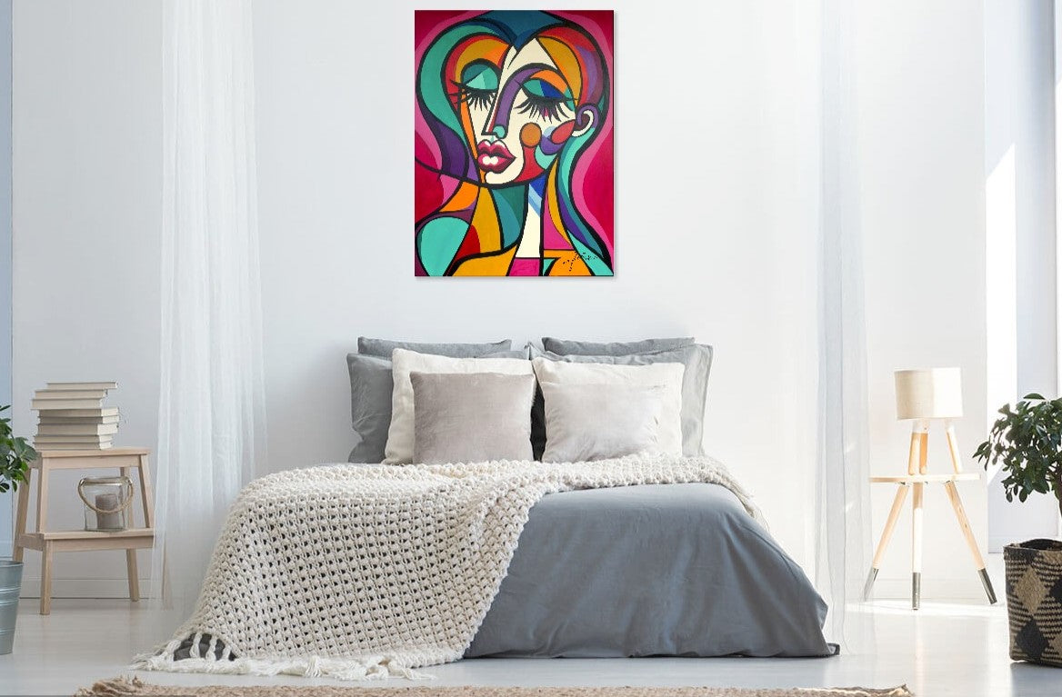 Erin- Original 36x48 Acrylic on Canvas