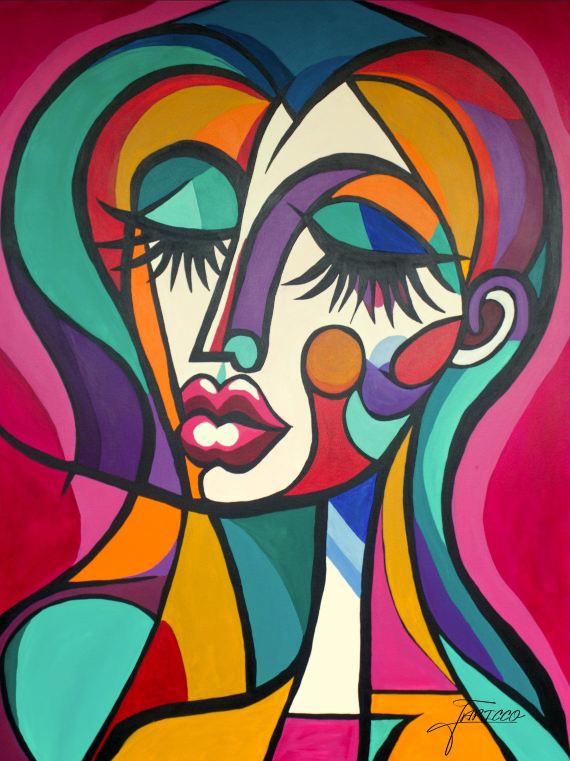 Erin- Original 36x48 Acrylic on Canvas