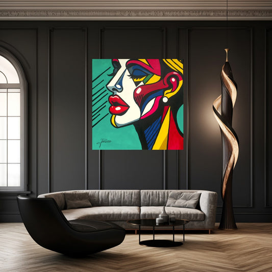 Sharon - Canvas Print by Jaricco