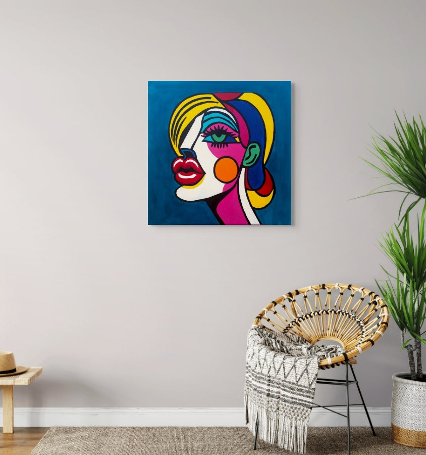 Anne - Original 24 x 24 Acrylic on Canvas