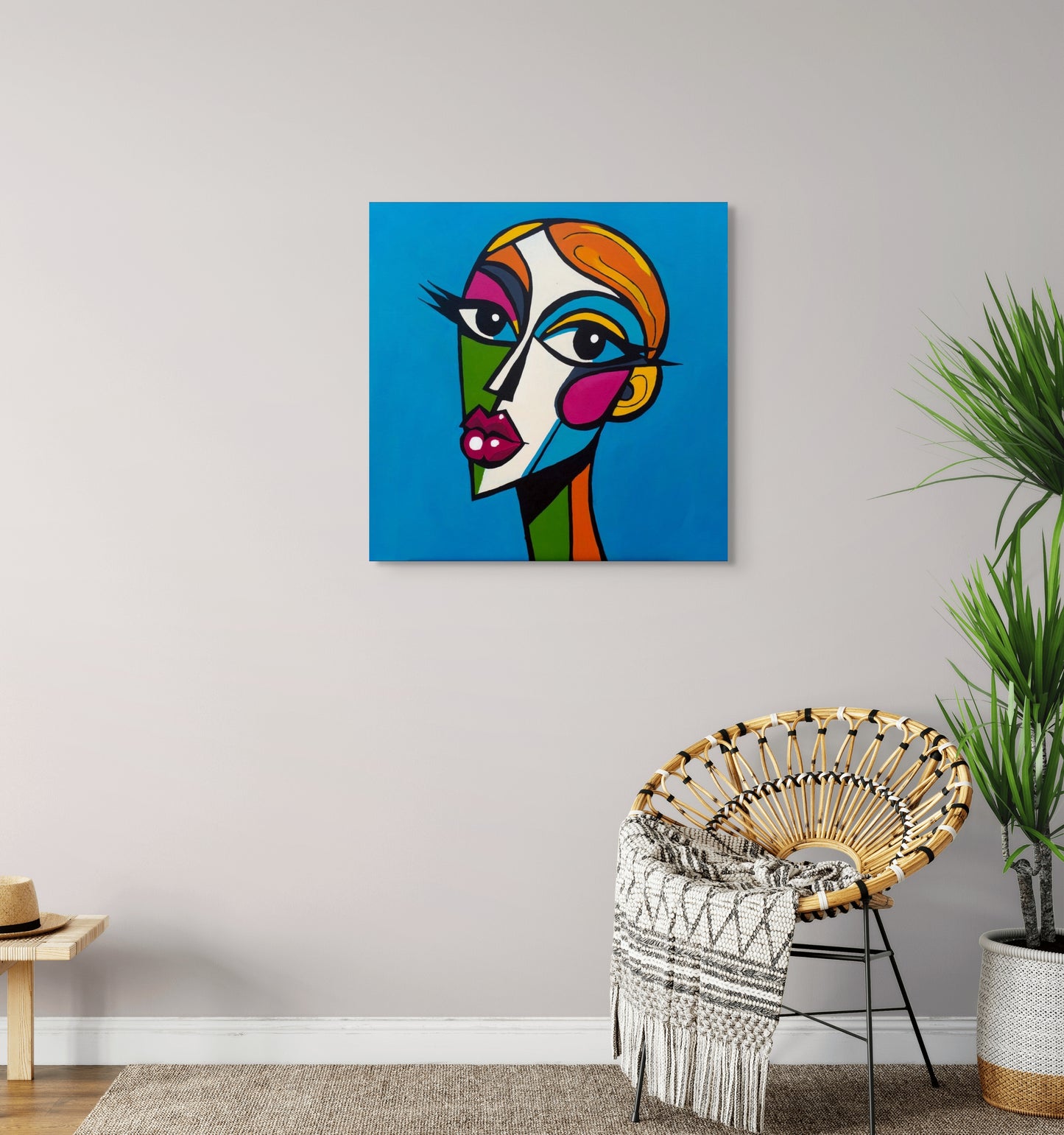Ashley - Original 20 x 20 Acrylic on Canvas