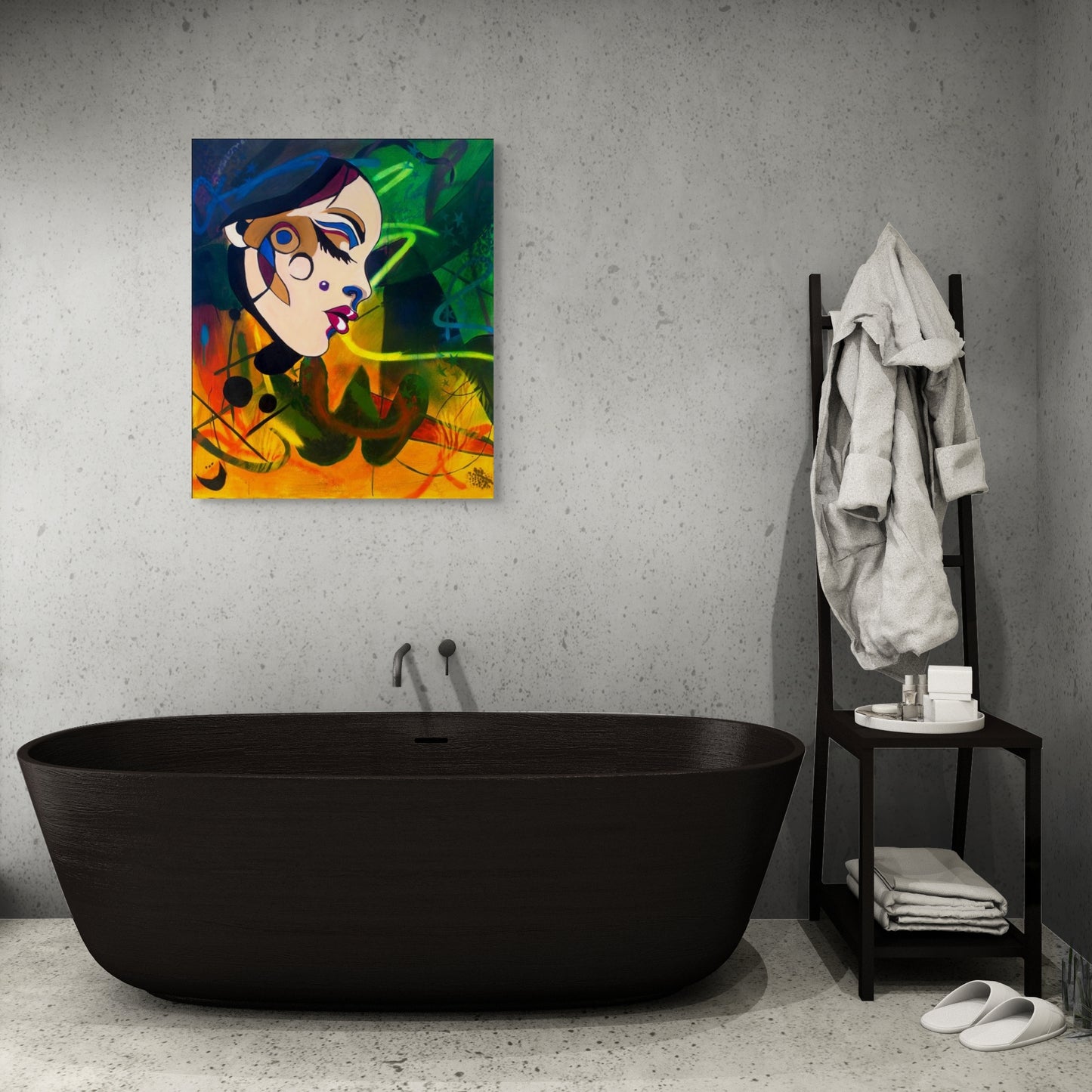 Daniela - Canvas Print by Jaricco