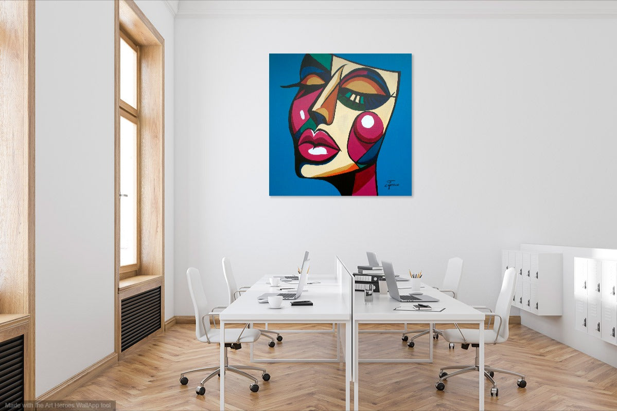 Grace - Original 36 x 36 Acrylic on Canvas