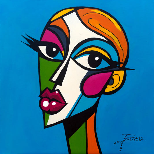 Ashley - Original 20 x 20 Acrylic on Canvas