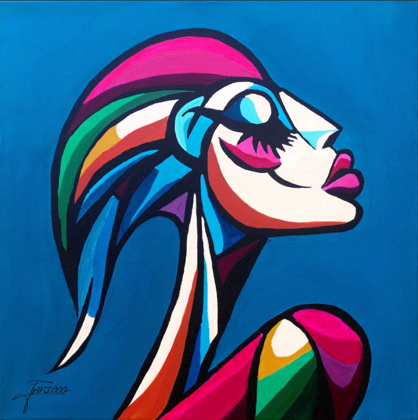 Barbara - Original 20 x 20 Acrylic on Canvas